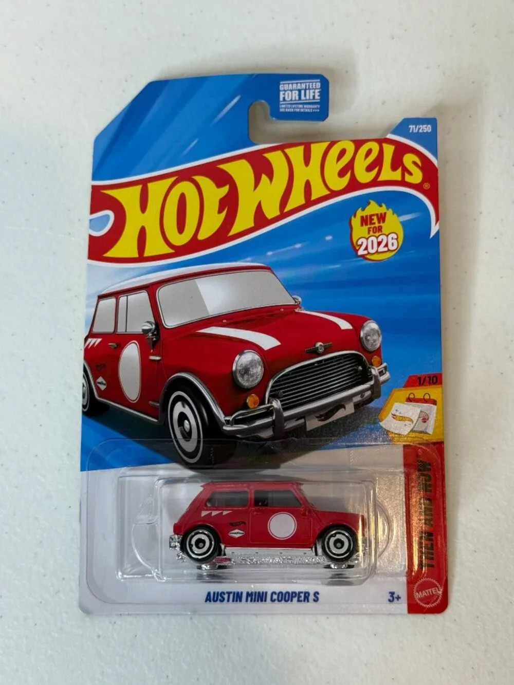 Hot Wheels Austin Mini Cooper S Red New for 2026 71/250
